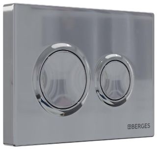 Инсталляция для унитаза Berges Novum 040263 с кнопкой O3 хром глянец